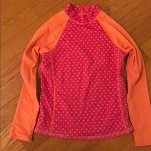 Lands End rash guard/long sleeve swim top